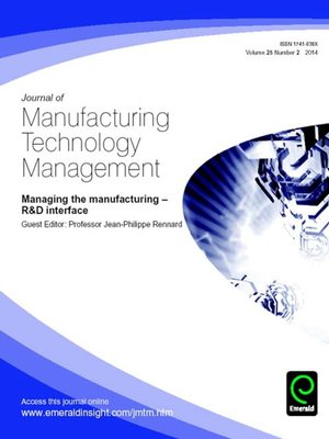 cover image of Journal of Manufacturing Technology Management, Volume 25, Issue 2